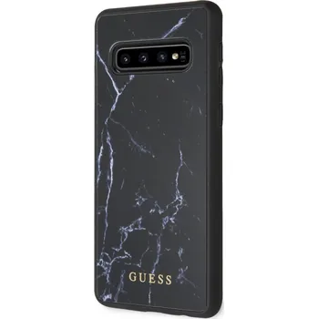 Pouzdro na mobilní telefon Guess Marble Kryt pro Samsung Galaxy S10 Black