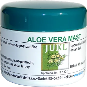 Bylinná léčivá mast JUKL Aloe vera mast 50 ml