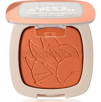 Tvářenka L'oreal Life's a Peach Blush 9 g 01 Peach Addict