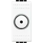 Bticino Living.Light stmívač otočný 60-500W 1modul bílá N4402N