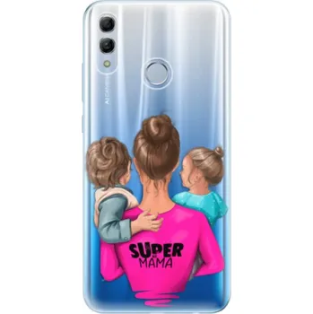 Pouzdro na mobilní telefon Odolné silikonové pouzdro iSaprio - Super Mama - Boy and Girl - Huawei Honor 10 Lite