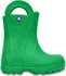 Dívčí holínky Crocs Handle It Rain Boot zelené 30-31