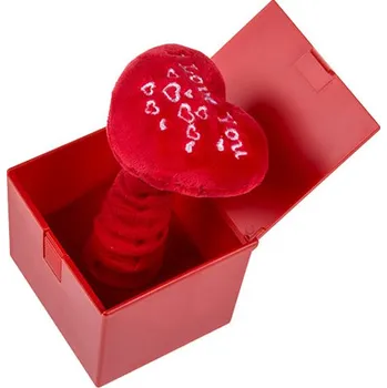 Žertovný předmět Vyskakující srdíčko z krabičky