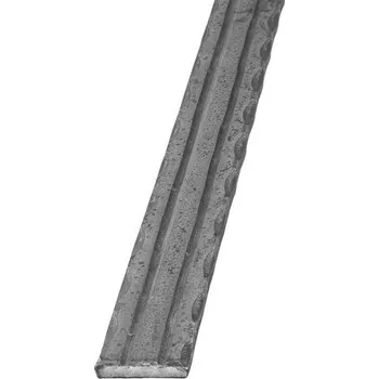 brána PSG Zdobené madlo pro kované zábradlí a schodiště 30.113_3m, pr.40x6 mm, cena za 3 m - prodej po 3 m