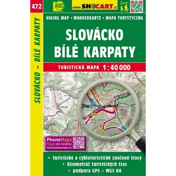 Slovácko, Bílé Karpaty 1:40 000 - Shocart (2011, mapa)