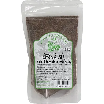 Kuchyňská sůl Himalájská černá sůl JEMNÁ 250g