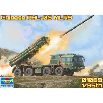 Plastikový model Trumpeter 1/35 PHL-03 Multiple Launch Rocket System