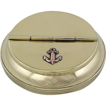 Popelník SEA CLUB Popelník stolní mosazný 8 cm 9356