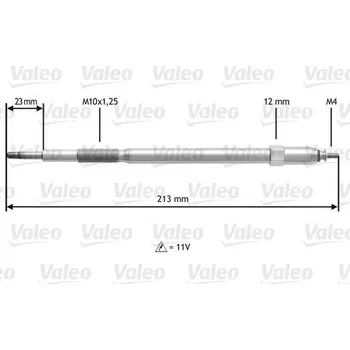 Zapalovací a žhavicí svíčka Valeo 345221