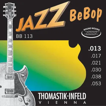 Struna pro kytaru a smyčcový nástroj Thomastik JAZZ&nbsp;BEBOP BB113 - Struny na jazzovou kytaru -sada