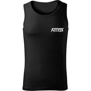 triko bez rukávů Accept