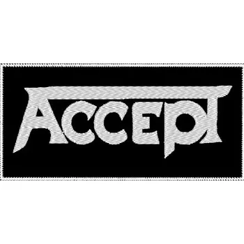 Nášivka nášivka Accept - logo