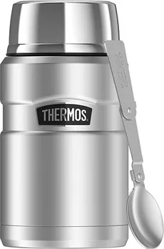 Termoska Thermos Style termoska na jídlo se skládácí lžící a šálkem 710 ml nerez