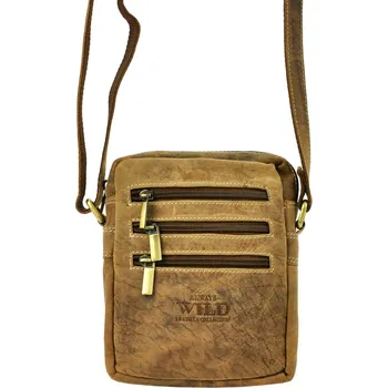 Pánská malá crossbody taška Always Wild 250-MH hnědá
