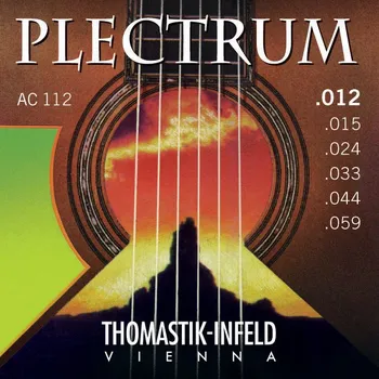 Struna pro hudební nástroj Thomastik PLECTRUM AC112 - Struny na akustickou kytaru - sada