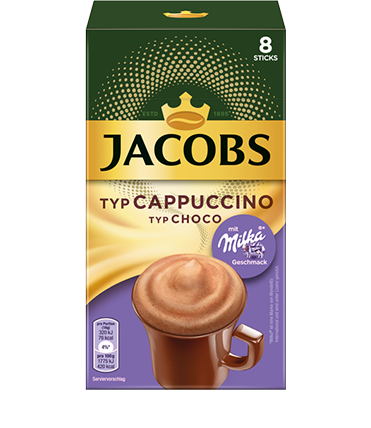 Jacobs Cappuccino Milka 8 ks od 56