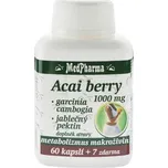 Medpharma Acai berry 1000 mg + garcinia + jablečný pektin 67 cps.