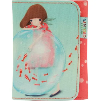Peněženka Pěženka "Little Fishes" od firmy SANTORO Kori Kumi (Kori Kumi - Double Fold Wallet - "Little Fishes")