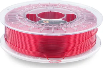 Struna k 3D tiskárně Fillamentum CPE HG100 1,75 mm 750 g Red Hood Transparent