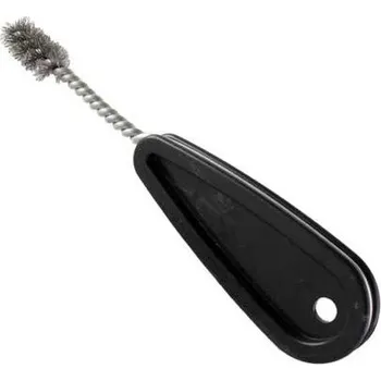 Drátěný kartáč Ocelový ruční kartáč 19mm s plastovou rukojetí pro čištění trubek a děr