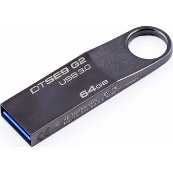 USB flash disk Kingston DataTraveler SE9 G2 64 GB šedá (KE-U9164-9DX)