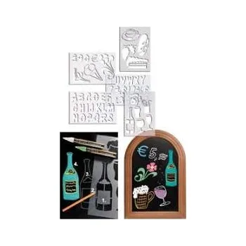 Plechová cedule Sada 5 ks