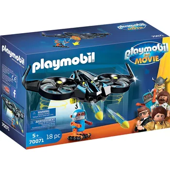 Stavebnice Playmobil Playmobil The Movie 70071 Robotitron s dronem