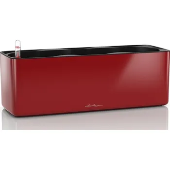 Lechuza Cube Glossy Triple truhlík 14 x 40 x 14 cm, červený