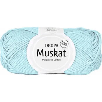 Příze Příze DROPS Muskat 60 - ledová modrá