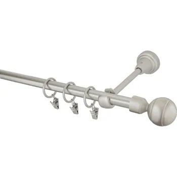 Garnýž Garnýž kovová 320 cm jednořadá 16 Paola chrom mat