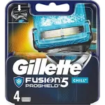 Gillette Fusion 5 Proshield Chill náhradní hlavice 4 ks