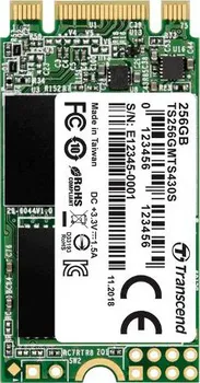 SSD disk Transcend MTS430S 256 GB (TS256GMTS430S)