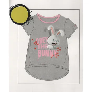 Chlapecké tričko xcena Pets bavlněné tričko šedé Velikost: 7 roků