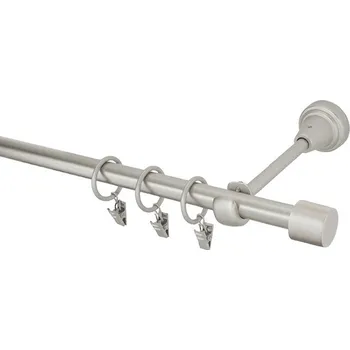 Garnýž Garnýž kovová 320 cm jednořadá 16 Válec chrom mat