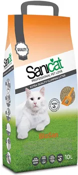 Podestýlka pro kočku Sanicat Biosan hrudkující bentonit 10 l