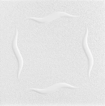 Stavební deska Polystyrenové stropní kazety SYMFONIE bílá