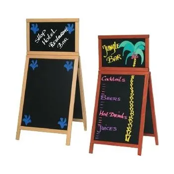 Plechová cedule TOP přírodní, 55 x 135 cm