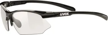 cyklistické brýle UVEX Sportstyle 802 Vario Black Matt