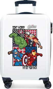 Cestovní kufr Joumma Bags All of Avengers 33 l White