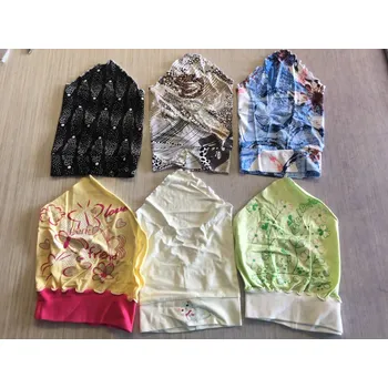 Čepice Dívčí šáteček 2, Složení materiálu 98% bavlna 2% lykra, Určení Pro holky