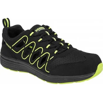 Bezpečnostní otevřená polobotka Bennon REBEL S1P GREEN Low Z61148v65