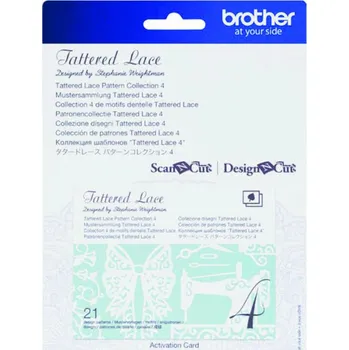 Příslušenství k šicímu stroji BROTHER Karta 04 - krajkové vzory