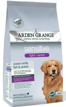 Krmivo pro psa Arden Grange Light/Senior Sensitive White Fish/Potato 12 kg