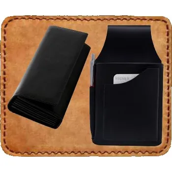 Peněženka Číšnický set UČEŇ, Kasírka a kapsa pro číšníky opasek zdarma. Peněženka a kapsa na kasírku