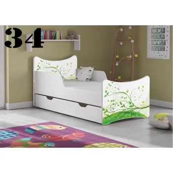 Dětská postel Plastiko Dětská postel Květina - 34 - 160x80