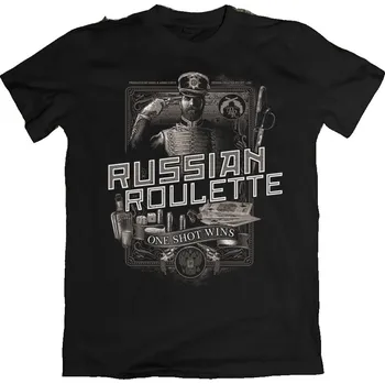Triko Mars&Arms RUSKÁ RULETA, střih Classic Velikost L