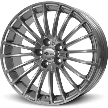 Auto-moto Alu disk Brock B24 7.5x17, 5x100, 63.4, ET38 Super Chromsilber (SCS)