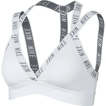 NIKE Indy Light-Support Sports Bra White/Cool Grey M Podprsenka NIKE Indy Light-Support Sports Bra White/Cool Grey M