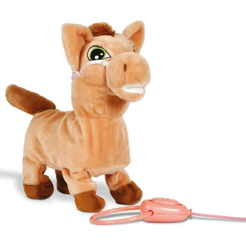 plyšák Kids World Interaktivní koník s vodítkem