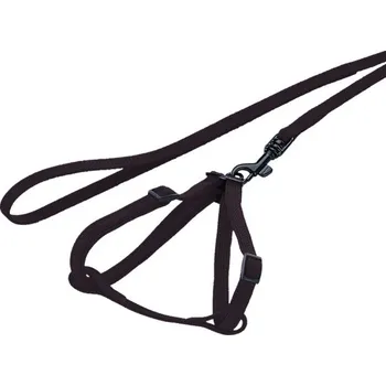 Nobby Postroj s vodítkem pro fretku 100 cm černý postroj pro malé zvíře Nobby Postroj s vodítkem pro fretku 100 cm černý